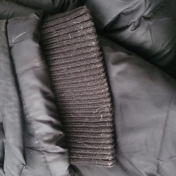 Cole Haan Black Hooded Puffer Coat - Picture 8 of 10